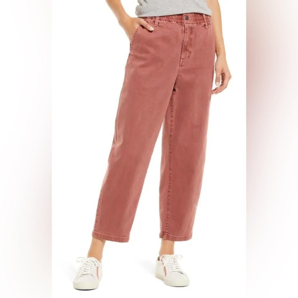 Madewell Rose-Toned Balloon Pants